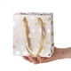thumbnail image 1 of Bolsas de Regalo Pequeñas con Asas de Cinta Bolsa de Regalo Mini de , para Bodas de Cumpleaños Fiestas Navideñas Graduación Duchas para Bebés (Puntos Metálicos, Paquete de 80, 1 of 4