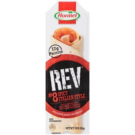 Hormel Rev #8 Spicy Italian Style Wrap, 3 Oz.