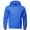 Blue, variant on Mens Thremal Hooded Sweatshirt Casual Long Sleeve Drawstring Hoodies Pullover Tops with Pockets