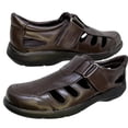 thumbnail image 1 of Huarache Casual Piel Borrego Hombre Enco Footwear  mod.20 Huarache Piel Borrego confort Color Café, 1 of 5