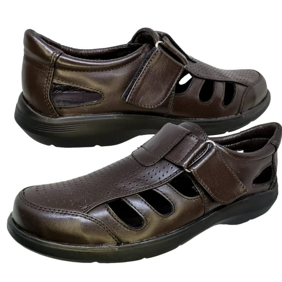 Huarache Casual Piel Borrego Hombre Enco Footwear mod.20 Huarache Piel Borrego confort Color Café
