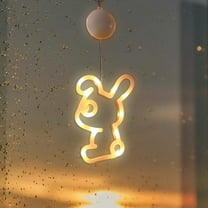 Bright Easter Window Decoration Lights with Suction Cup for Festive Home Decor and Holiday Cheer