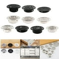 thumbnail image 3 of Sheng Yi Home Improvement,Hardware,Metal Cabinet Cupboard Round Air Vent Grill Cover Ducting Ventilation Home, 3 of 12