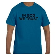 Christian Religous Tshirt In God We Trust