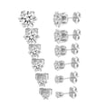 thumbnail image 1 of Pendientes, Pendientes De Regalo De 3 A 8 Mm Para Cita Para Mujer, 1 of 8