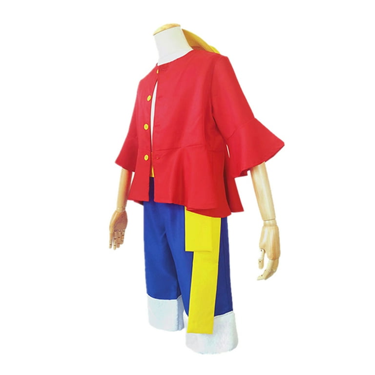 Anime One Piece Luffy Costume Manga Halloween Cosplay Luffy