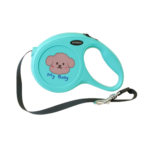 Retractable Leash Extension Puppy Walking Cartoon For Dogs Pet Travel Durable Automatic Running Lead Roulette