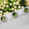 thumbnail image 4 of Feelyou Girls Spring Flower Blackout Curtains Set of 2 (52x84 Each), Green Leaves Plant Window Curtains, Kawaii Lily Floral Curtains and Drapes, Blackout Curtains Bedroom Decor, 4 of 6