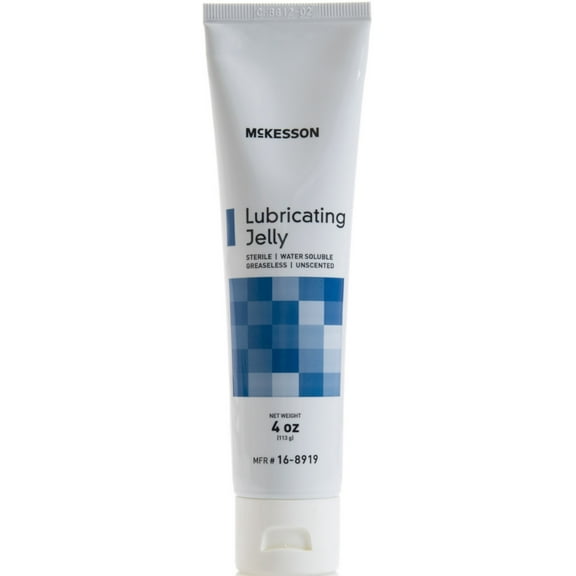 Lubricating Jelly McKesson 4 oz Tube Sterile