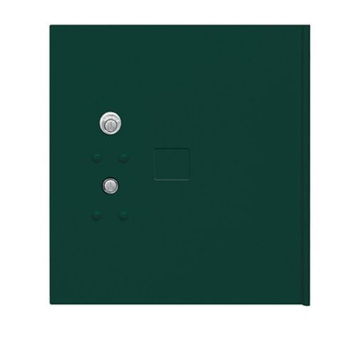Replacement Parcel Locker Door and Tenant Lock - for Cluster Box Unit - Large Parcel Locker - with (3) Keys - Green