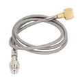 thumbnail image 3 of Adaptador de recarga de soda de 1500 PSI, resistente al óxido, para cartucho de cilindro de CO2, conector de tanque de llenado W21.8-14 a TR21-4, 3 of 14