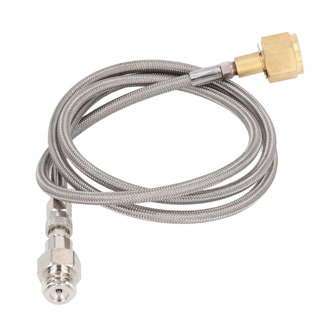 Adapter, Soda Refill Adapter CO2 Refill Quick Connect 1500PSI Rustproof CO2 Cylinder Cartridge Fill Tank Connector