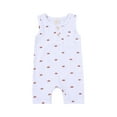 thumbnail image 1 of Kmbangi Baby Sleeveless Sun Print Bouton Col Rond avec Poche, 1 of 10