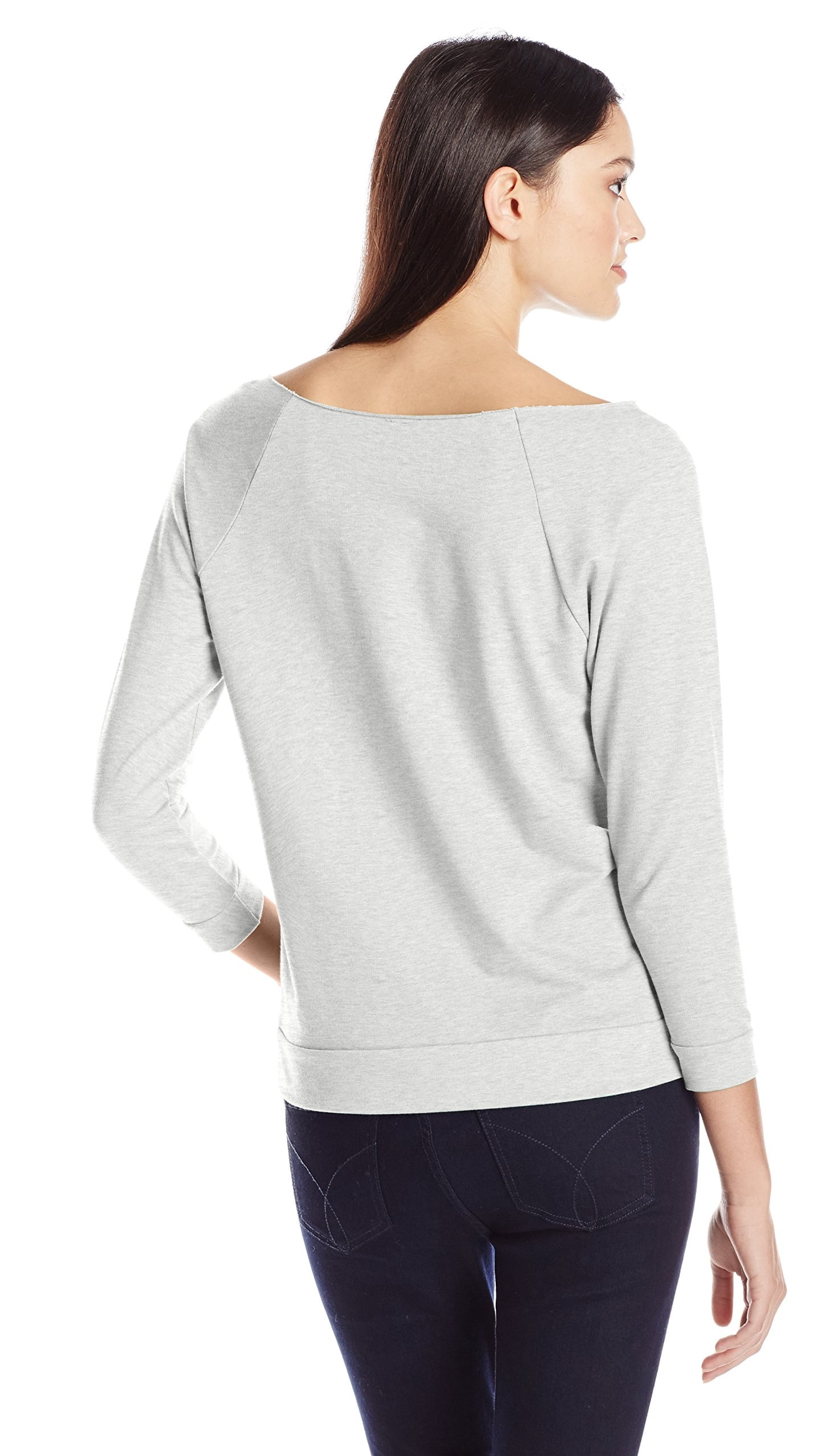 Women's Light Weight French 3/4 Sleeve Raglan Top
