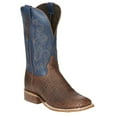 thumbnail image 2 of Tony Lama Mens Jinglebob Embroidered Square Toe Pull On Cowboy  Mid Calf Bo, 2 of 5