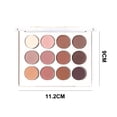 thumbnail image 2 of Paleta de sombras de ojos, maquillaje de ojos de larga duración, fácil de mezclar y formulado profesionalmente, 2 of 5