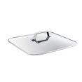thumbnail image 1 of 28x28cm Glass Lid for 4.8L Square For S54403200 - TechnIQ, 1 of 2