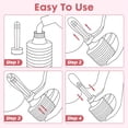thumbnail image 5 of QARUN 10Pcs Disposable Douches Cleaner Kit,Douche Enema Cleaner,Transparent Vaginal Douche Anal Applicator for Women Men,200Ml, 5 of 9