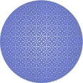 thumbnail image 1 of Ahgly Company Indoor Round Patterned Sky Blue Dress Blue Area Rugs, 8' Round, 1 of 6