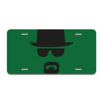 Breaking Badass Aluminum License Plate| License Plate 12" X 6" Fits Any Car, Truck, SUV, RV, or Trailer | Made in The USA