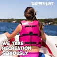 thumbnail image 4 of TRC Recreation Super Soft Child Life Jacket Vest, Medium, Flamingo Pink, 4 of 10