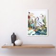 thumbnail image 2 of Coastal Wildlife Fauna and Flora Paper Style Art Print Framed Poster Wall Decor 12x16 inch, 2 of 5