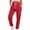Watermelon Red, variant on CaiJunJia Womens Sweatpants Wide Leg Pants Fall Fashion Outfits Sweats Baggy Winter Clothes Parachute Joggers
