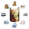 thumbnail image 4 of Lsque Yin Yang 1 Pattern Laundry Hamper Basket, Tall Woven Rope Hamper Basket for Clothes, Lightweight Storage Basket, Collapsible Waterproof-Medium, 4 of 6