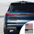 thumbnail image 1 of Kadlawus 2Pcs USA Flag Car Sticker, Patriotic American Flag Decal for Vehicles, Durable Vinyl Car Window Sticker, Weather Resistant Bumper Sticker, Easy Apply Adhesive Sticker for Cars Laptops, USA, 1 of 9
