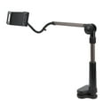 thumbnail image 1 of Tablet Clamp Holder Desk Mount Stable Flexible 360 Degree Rotation Universal Phone Clamp Bracket, 1 of 12
