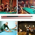 thumbnail image 3 of GSE Games & Sports Expert 58" 2-Piece Fiberglass Graphite Composite Billiard Pool Cue Stick for Commercial/Bar & House Use, 3 of 7