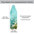 thumbnail image 5 of HELLHERO Hummingbird Floral Ironing Board Cover, Soft Ironing Board Cover, Non Stick Scorch and Stain Resistant Standard Size 15x54 Inch with Elastic Edges, 5 of 5