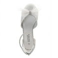 thumbnail image 6 of Badgley Mischka Girls Dress Shoes (Little Kids, Sizes 11–4), White, Size: 12, 6 of 7