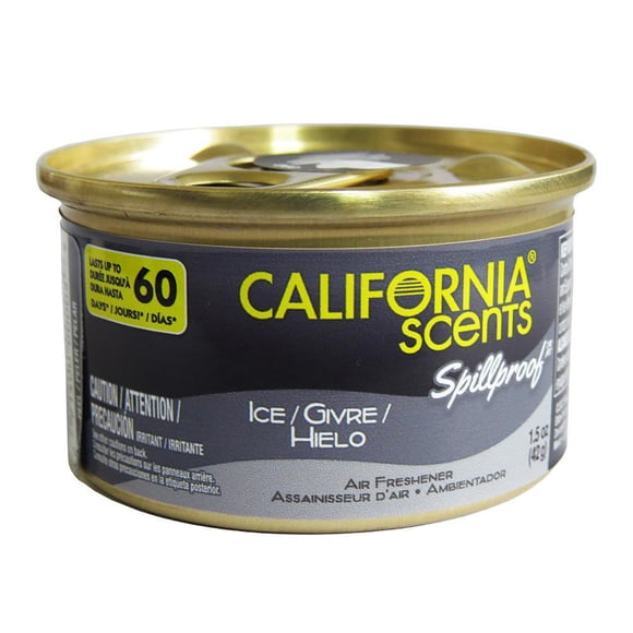 Aromatizante California Ice Negro Ice | 1 Pieza | Aroma Fresco y Duradero