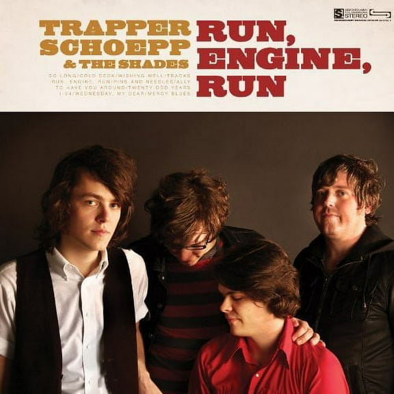 Trapper Schoepp & the Shades - Run, Engine, Run - Alternative - CD