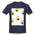 thumbnail image 4 of Bingfone Avocado Of A Hear Men'S Loose Fit Short-Sleeve Pocket T-Shirt, 4 of 7