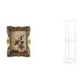 thumbnail image 1 of Marco De Fotos Vintage De Resina Y Mesa Auxiliar Pequeña De Acrílico Transparente Para Una Elegante Decoración De Mesa En Pasillos, Bodas, Oficinas Y Balcones., 1 of 8