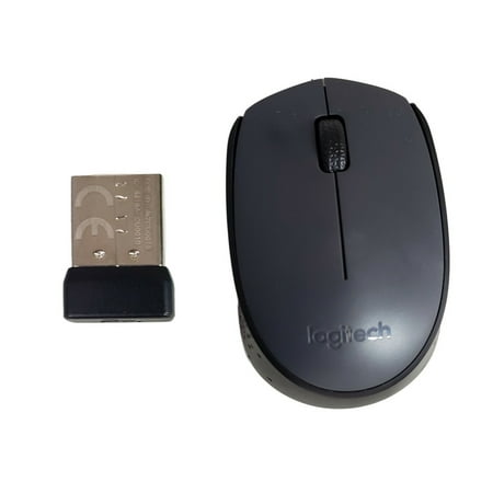 Logitech M170 Advanced Optical Mouse 2.4GHZ Wireless PC MAC w/ USB Nano Receiver - Preowned
