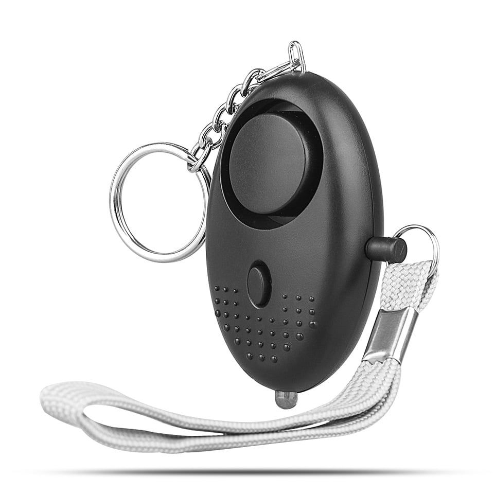 130dB Safety Sound Personal Alarm Self-defense Keychain Emergency With LED Light