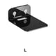 thumbnail image 5 of Monstrate Soporte para enrutador montado en la pared, almacenamiento para el hogar, la Oficina, el dormitorio, el hotel, la sala de estar, el Almacenamiento y organización del hogar Negro L, 5 of 6
