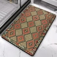thumbnail image 2 of Add Elegance with Our Boho Bathroom Rug: Non-Slip, Ultra Soft, Absorbent, 20x32in, Machine Washable Bath Mat - Perfect Luxury Floor Addition, 2 of 5