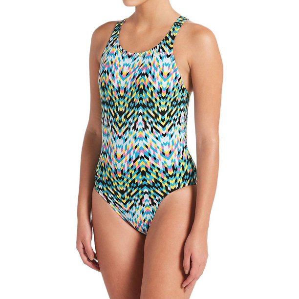 Nike Women S Digi Arrow Powerback One Piece Swimsuit Walmart Com Nike Women S Digi Arrow Powerback One Piece Swimsuit Walmart Com