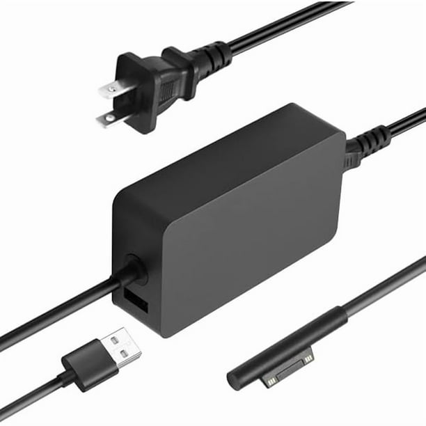 wonima11 127W 102W Surface Charger Compatible with Microsoft Surface Laptop Studio/Go 3 2 1 Surface Book 3 2 1 Surface Pro 10 9 8 7 7+ 6 5 4 3 Surface Laptop 7 6 5 4 3 2 1 Windows Adapter