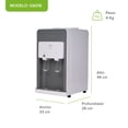 thumbnail image 2 of Dispensador eléctrico de agua caliente y fría para enceimera, Despachador para garrafón de agua de hasta 20L de sobre mesa AVERA DA01E, 2 of 10