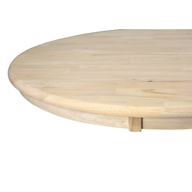 60 inch round unfinished wood table top deals
