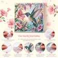 thumbnail image 4 of Animal Pearl Art DIY Craft Kit 5D Diamond Painting for Adults Beginner, Handmade Pearl Beads Diamond Dots Painting Gem Sparkling Horse Home Wall Decoration (Hummingbird), 4 of 4