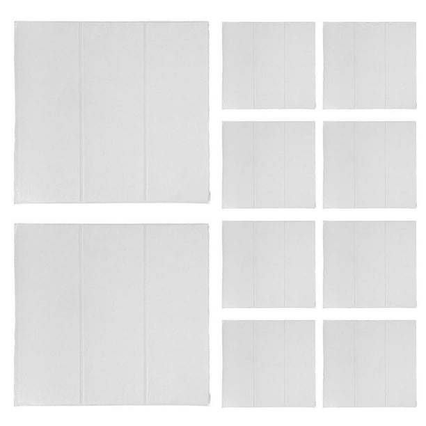 Faux Brick Peel and Stick Wallpaper with Realistic Texture Self Adhesive XPE Foam White for Home Decor 20 pcs