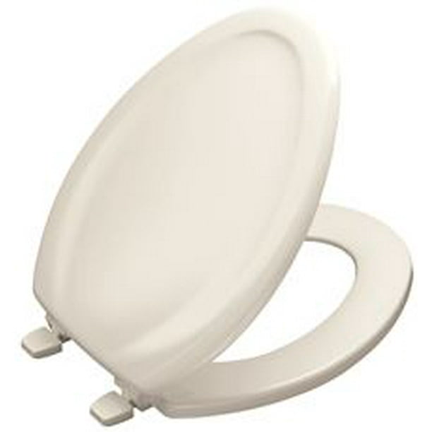 Kohler Stonewood Elongated Toilet Seat With Lid, White