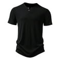 thumbnail image 2 of Wavsuf Mens Shirts Summer Crew Neck Black T-Shirts Size XL, 2 of 6