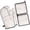 White-1, variant on Leopard Print Oven Mitts and Pot Holders Set Of 4, Heat Resistant Kitchen Gloves with Non-Slip Grip, Hanging Loop, Soft Cotton Lining for Baking, Cooking, Grilling, Barbecue